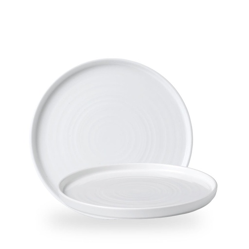 [508869] Bord plat 26.0cm h 2.0cm Chefs Plates White Churchill