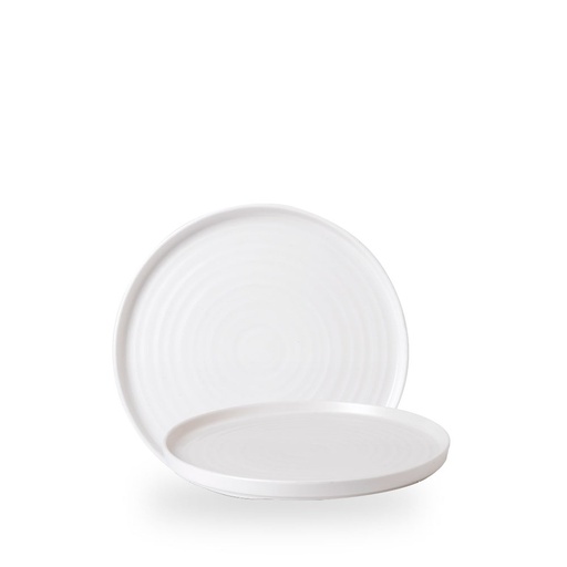 [508870] Bord plat 21.0cm h 2.0cm Chefs Plates White Churchill