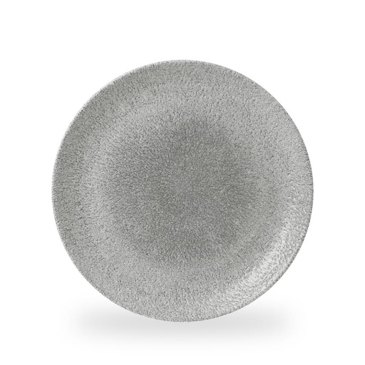 [508891] Bord coupe 28.8cm Studio Prints Raku Jasper Grey Churchill