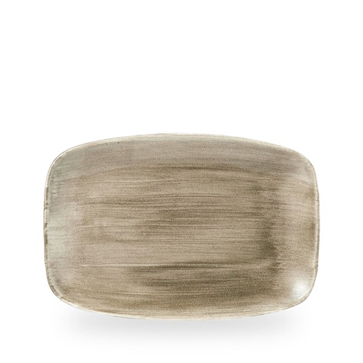 [508916] Schaal rechthoek 30.0cm x 19.9cm Stonecast patina antique taupe Churchill