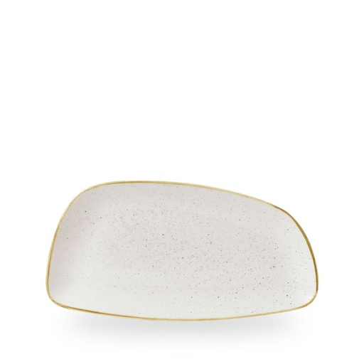 [508928] Bord plat 30.0cm x 15.5cm Stonecast Barley White Churchill