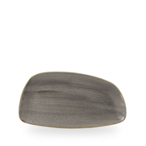 [508930] Bord plat 30.0cm x 15.5cm Stonecast Grey Churchill