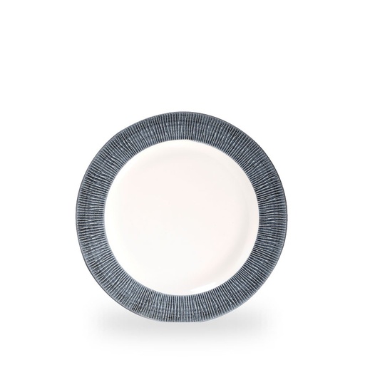 [508980] Bord plat 23.4cm Bamboo spinwash mist Churchill