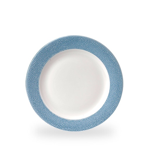 [508989] Bord plat 26.1cm Isla Spinwash Ocean Blue Churchill