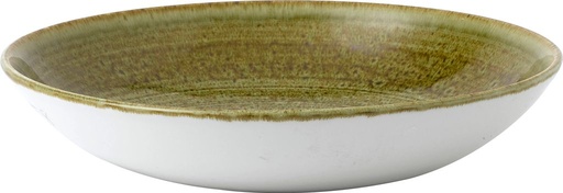 [508995] Bord coupe diep 24.8cm 113.6cl Stonecast Plume Olive Churchill