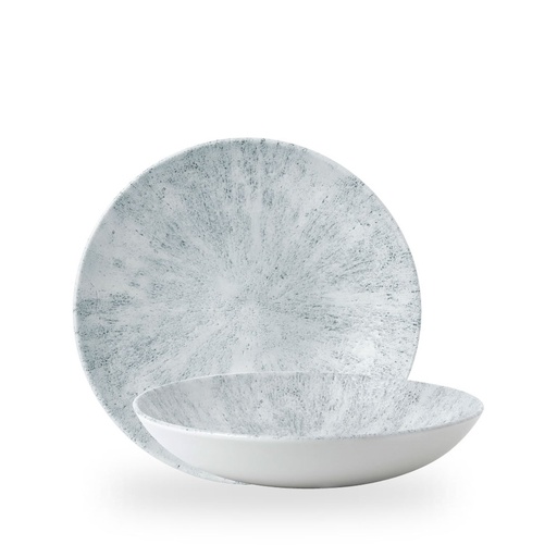 [509005] Bord coupe diep 24.8cm 113.6cl Studio Prints Stone Pearl Grey Churchill
