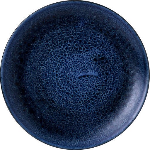 [509018] Bord coupe 26.0cm Stonecast Plume Ultramarine Churchill