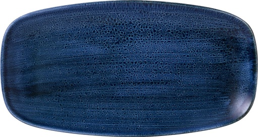 [509026] Schaal rechthoek 35.5cm x 18.9cm Stonecast plume ultramarine Churchill