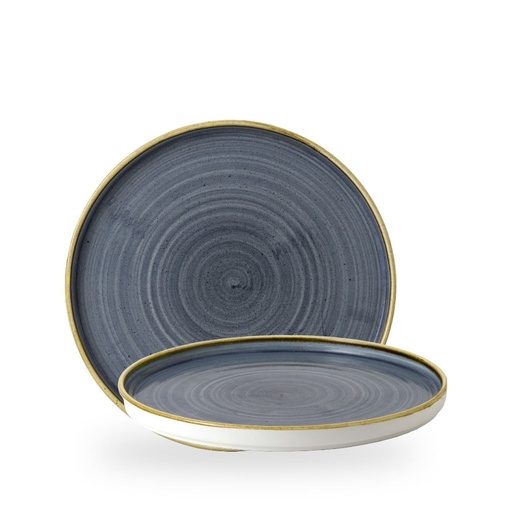 [509028] Bord plat 26.0cm h 2.0cm Stonecast Blueberry Churchill