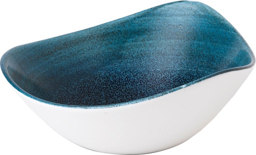 [509042] Kom driehoek 18.5cm 37.0cl Stonecast Aqueous Lagoon Churchill