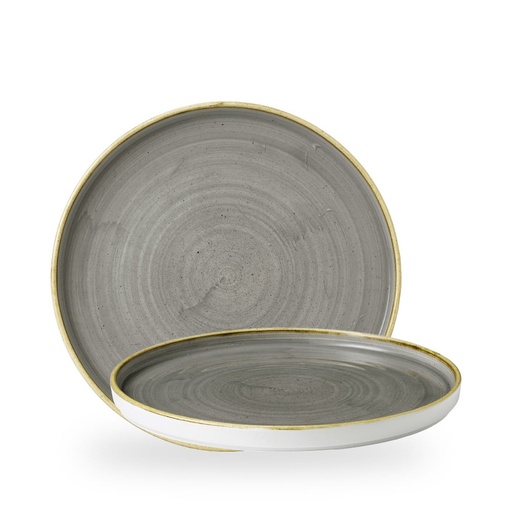 [509058] Bord plat 27.5cm h 2.0cm Stonecast Grey Churchill