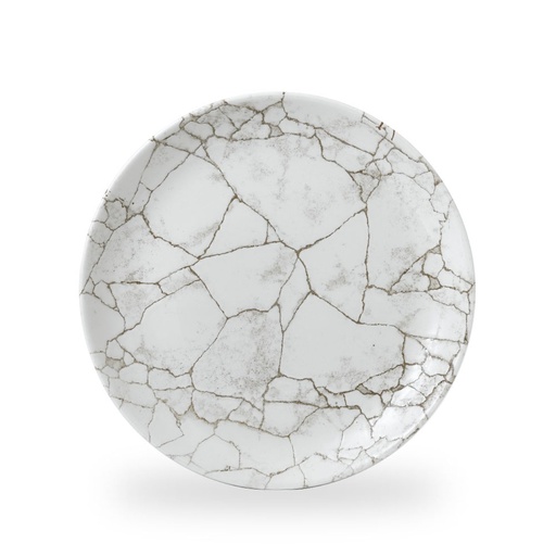 [509060] Bord coupe 28.8cm Studio Prints Kintsugi Agate Grey Churchill