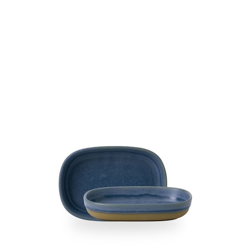 [509189] Schaal 17.3cm x 11.9cm h 3.3cm Emerge oslo blue Churchill