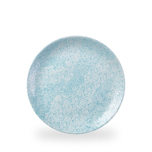 [509215] Bord coupe 26.0cm Vintage Prints Med Tiles Aquamarine Churchill