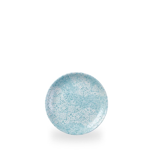[509217] Bord coupe 16.5cm Vintage Prints Med Tiles Aquamarine Churchill