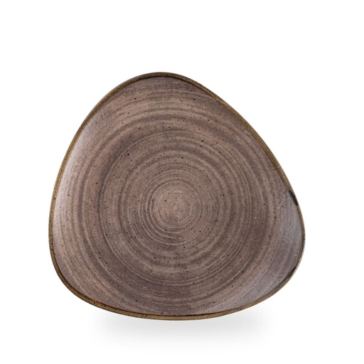 [509286] Bord plat Stonecast Raw Brown Churchill