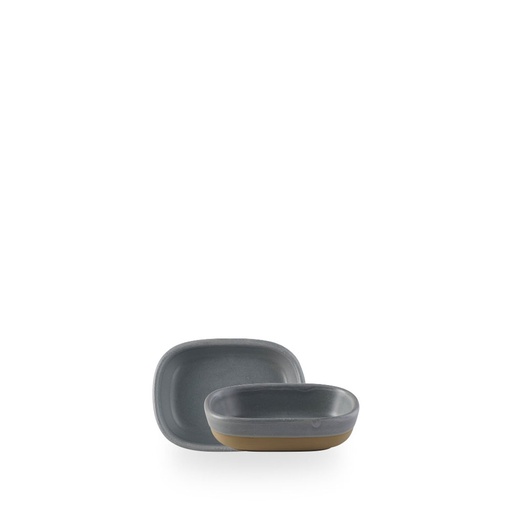 [509295] Schaal 12.0cm x 9.0cm h 3.3cm Emerge Seattle Grey Churchill