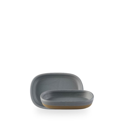 [509296] Schaal 17.3cm x 11.9cm h 3.3cm Emerge Seattle Grey Churchill