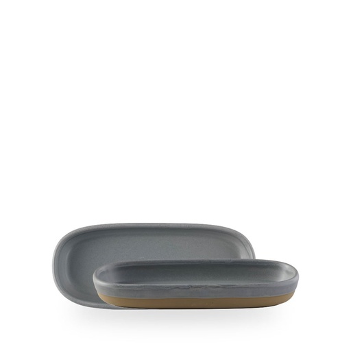 [509297] Schaal 23.3cm x 10.0cm h 3.3cm Emerge seattle grey Churchill