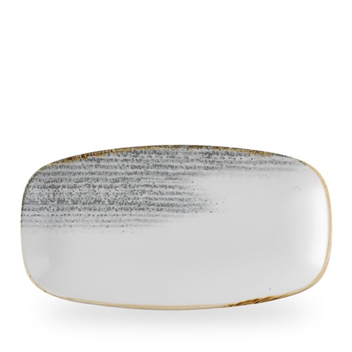 [509317] Schaal rechthoek 35.5cm x 18.9cm Homespun Accents Jasper Grey Churchill