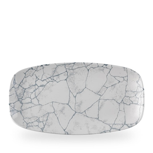 [509324] Schaal rechthoek 35.5cm x 18.9cm Studio Prints Kintsugi Pearl Grey Churchill