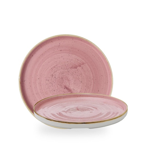 [509388] Bord plat 26.0cm h 2.0cm Stonecast petal pink Churchill