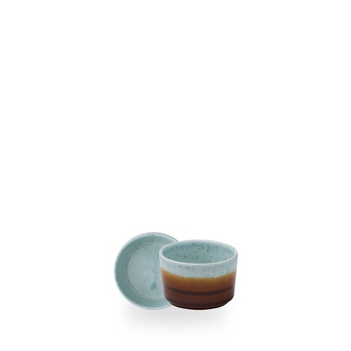 [509406] Kom 9.0cm h 6.0cm 23.0cl Nourish siena duck egg Churchill