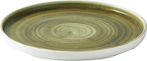 [509409] Bord plat 26.0cm h 2.0cm Stonecast plume Churchill