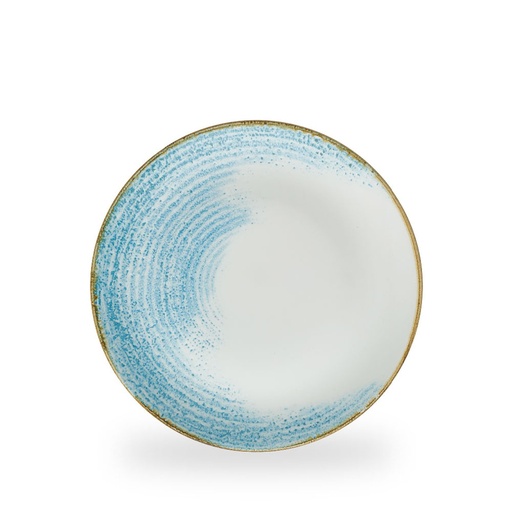 [509440] Bord coupe 26.0cm Homespun accents aquamarine Churchill