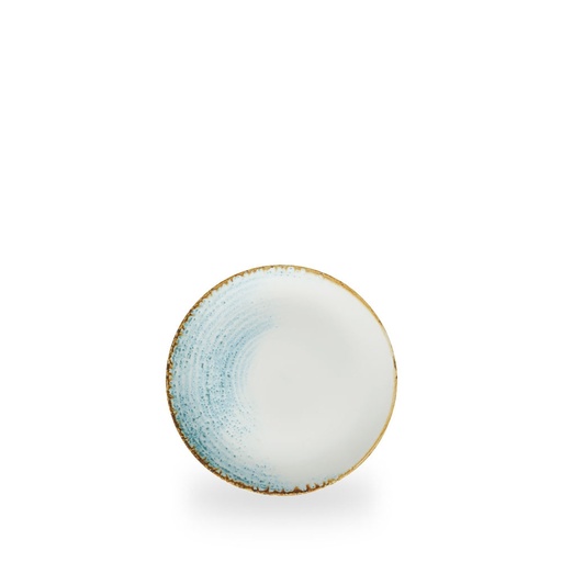 [509442] Bord coupe 16.5cm Homespun accents aquamarine Churchill