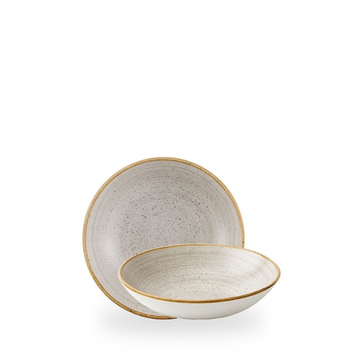 [509452] Bord coupe diep 18.2cm 42.6cl Stonecast Raw Grey Churchill
