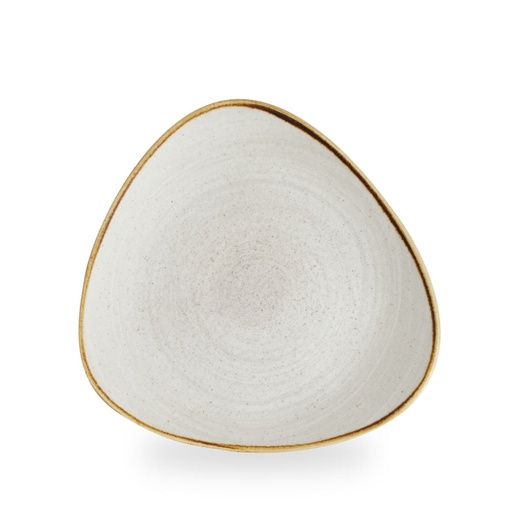 [509453] Bord plat driehoek 28.5cm Stonecast Raw Grey Churchill