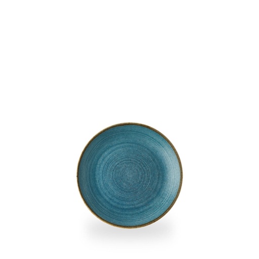 [509460] Bord coupe 16.5cm Stonecast raw teal Churchill