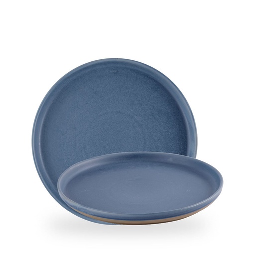 [509486] Bord plat 26.0cm h 2.0cm Emerge Oslo Blue Churchill