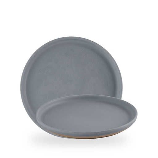 [509493] Bord coupe 26.0cm h 2.0cm Emerge Seattle Grey Churchill