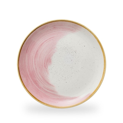 [509521] Bord coupe 28.8cm Stonecast Accents Petal Pink Churchill