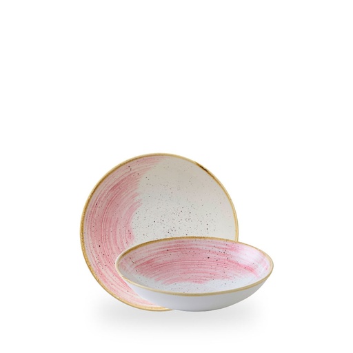 [509525] Kom 18.2cm 42.6cl Stonecast Accents Petal Pink Churchill