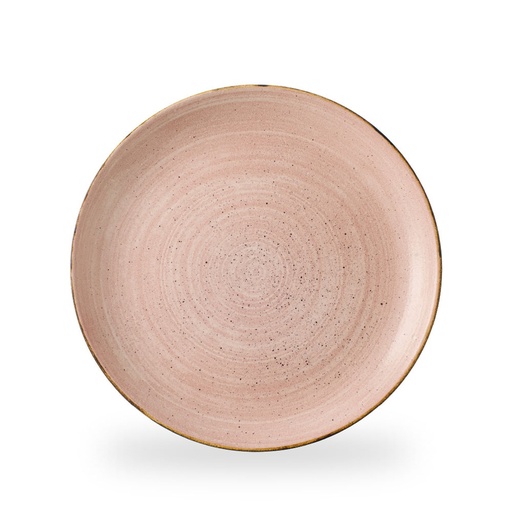 [509528] Bord coupe 28.8cm Stonecast Raw Terracotta Churchill