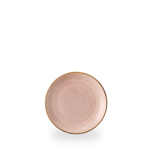 [509531] Bord coupe 16.5cm Stonecast Raw Terracotta Churchill
