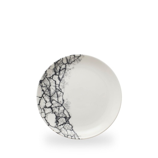 [509539] Bord coupe 21.7cm Studio Prints Kintsugi Accents Quartz Black Churchill