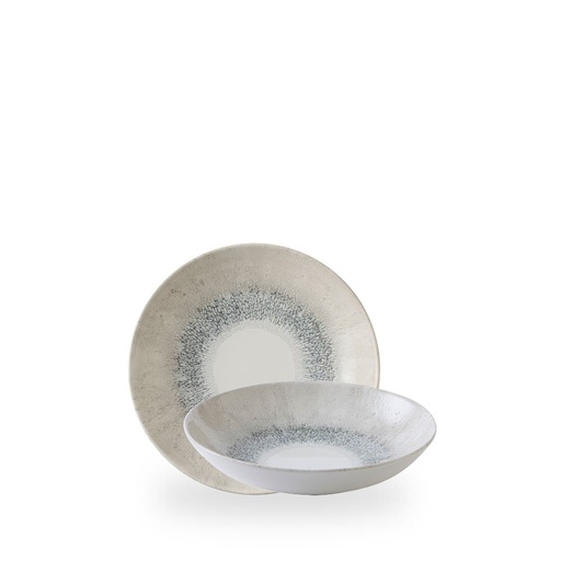 [509556] Bord coupe diep 18.2cm 42.6cl Studio prints fusion grey Churchill