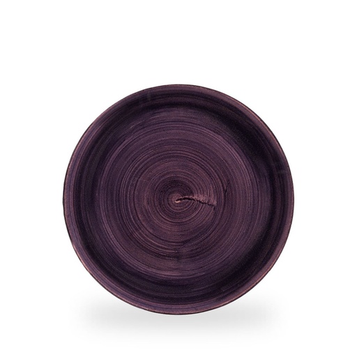 [509606] Bord coupe 26.0cm Stonecast Patina Deep Purple Churchill