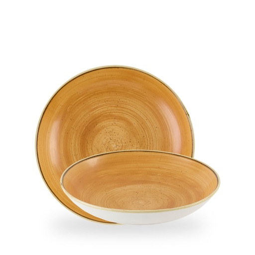 [509678] Bord coupe diep 24.8cm 113.6cl Stonecast Tangerine Churchill
