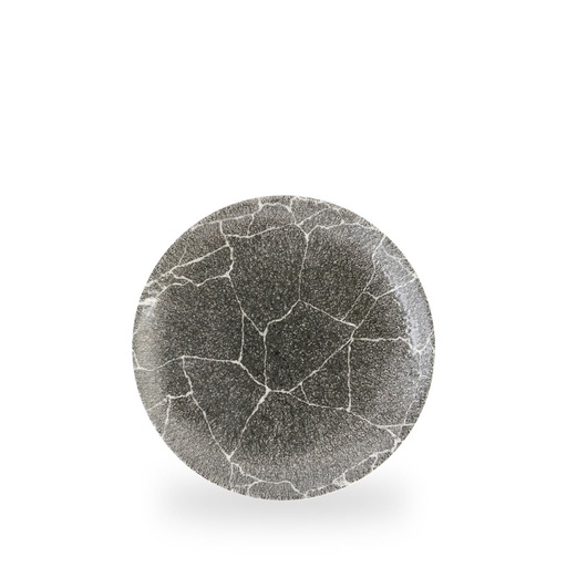 [509698] Bord coupe 21.7cm Studio Prints Kintsugi Reverse Quartz Black Churchill