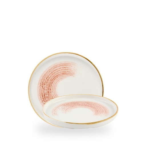 [509718] Bord plat 21.0cm Homespun Accents Coral Churchill