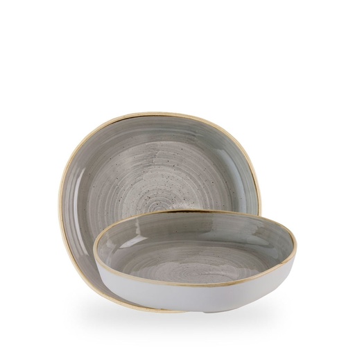 [509787] Kom 23.0cm h 4.5cm Stonecast grey Churchill