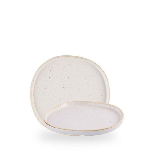 [509798] Bord plat 21.0cm h 2.0cm Stonecast barley white Churchill
