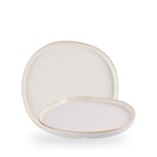 [509799] Bord plat 26.0cm h 2.0cm Stonecast Barley White Churchill