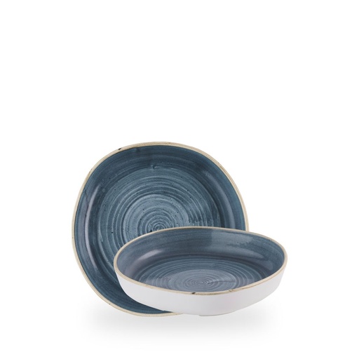 [509805] Kom 20.0cm h 4.5cm Stonecast Blueberry Churchill