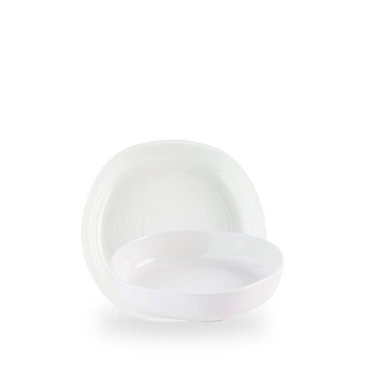 [509813] Kom 20.0cm h 4.5cm Chefs Plates White Churchill